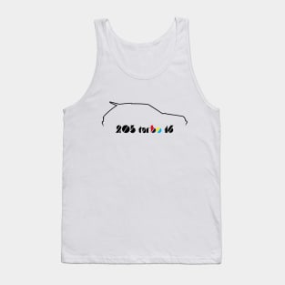 Rally Legends - Peugeot 205 T16 [v2] Tank Top